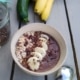 chocolade smoothie met banaan en courgette