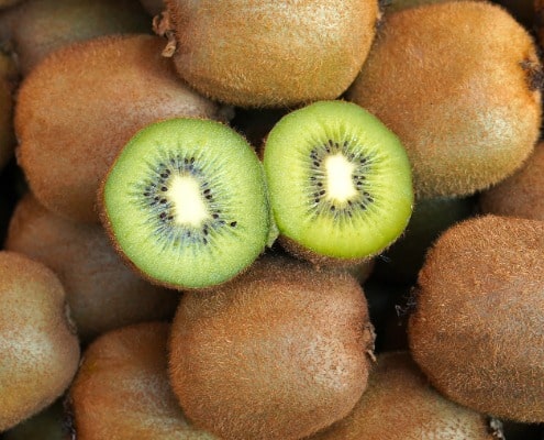 groene smoothiebowl met kiwi