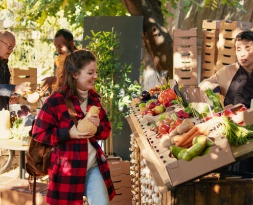 koop je groente bij een regeneratieve boer