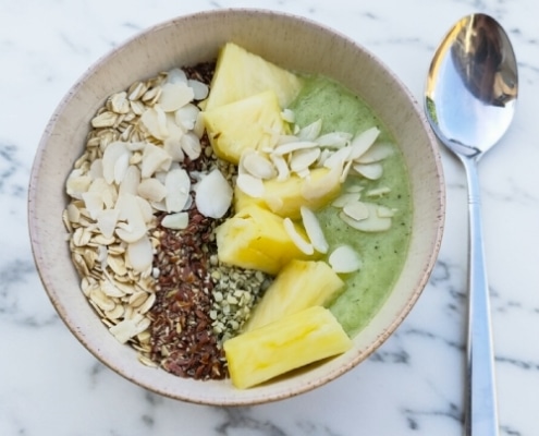 ananas smoothie bowl recept ananas smoothie bowl recept