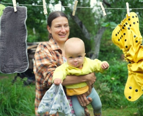 duurzaam zwanger baby