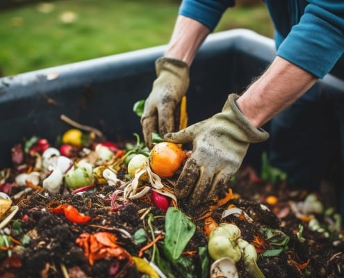 wormenhotel compostbak voor de buurt