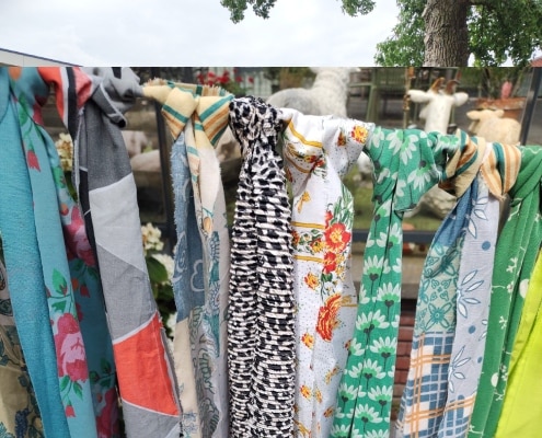 DIY stoffen slinger zonder naaimachine