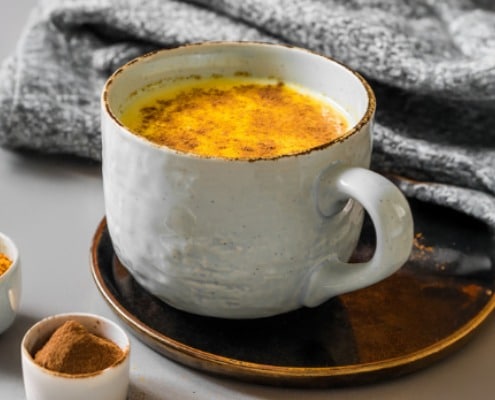 recept kurkuma latte