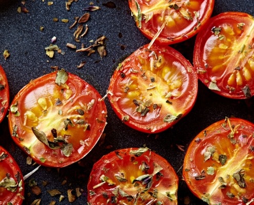 geroosterde tomaten voor saus of soep