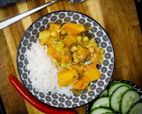 pompoencurry snelle plantaardige recepten