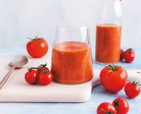 zomerse rode gazpacho