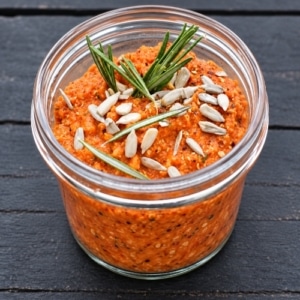 rode paprika spread recept