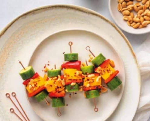 spicy mango spiesjes recept